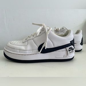 Women’s Nike black and white AF1